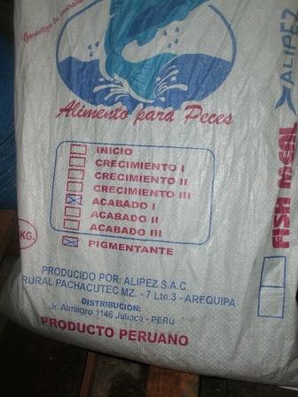 Alimento pigmentante